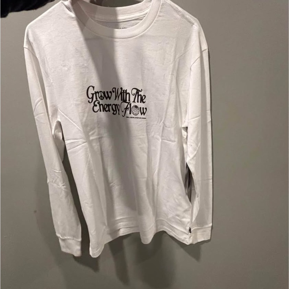 Billabong White Long Sleeve Men’s Shirt